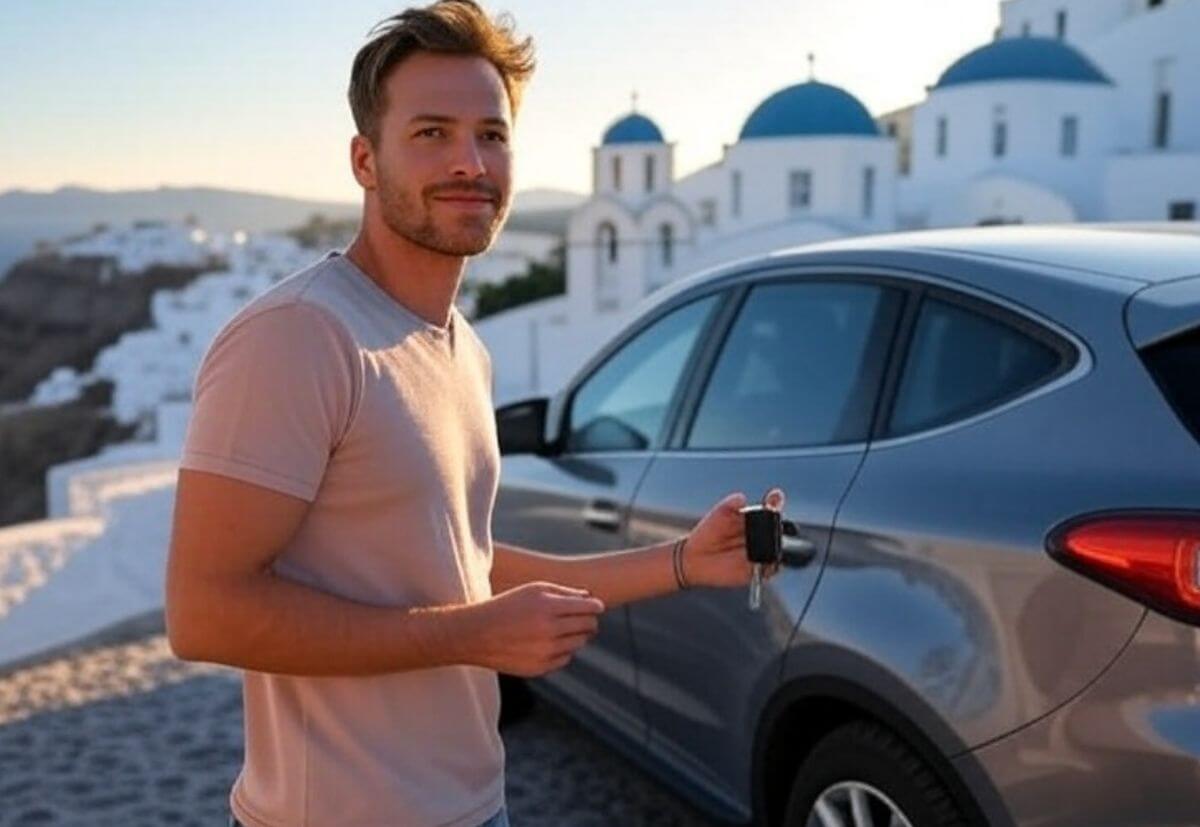 Location voiture Santorin